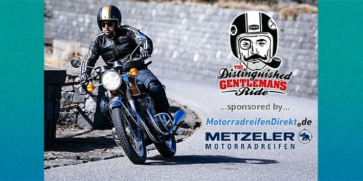 MotorradreifenDirekt.de erneut Sponsor des Distinguished Gentleman&#039;s Ride 2019