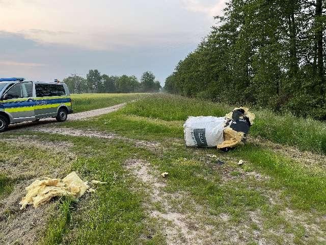 POL-OS: Alfhausen: Nach illegaler Müllentsorgung - Polizei sucht Zeugen