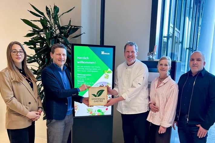 Pressemitteilung: "Betriebsrestaurant von 50Hertz in Berlin trägt GreenSign-Gastro-Zertifikat"