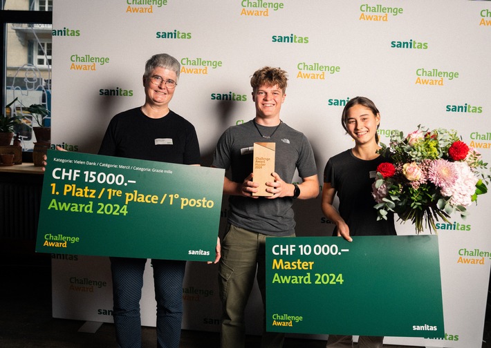 alpine-experience gewinnt den Sanitas Challenge Award Master 2024