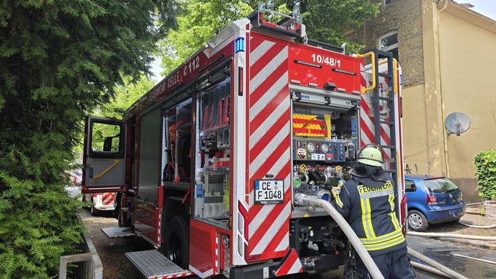 FW Celle: Wohnungsbrand mit einer toten Person