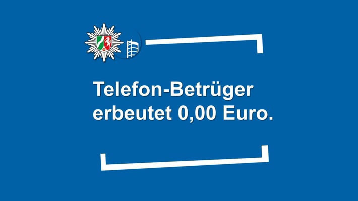 POL-OB: Telefon-Betrüger erbeutet 0,00 Euro / 72-Jährige reagierte hervorragend