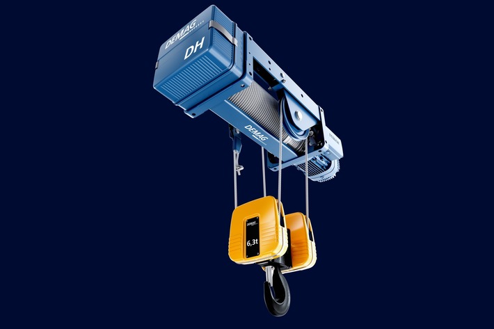 High-end lifting technology: Demag DH hoist unit relaunch