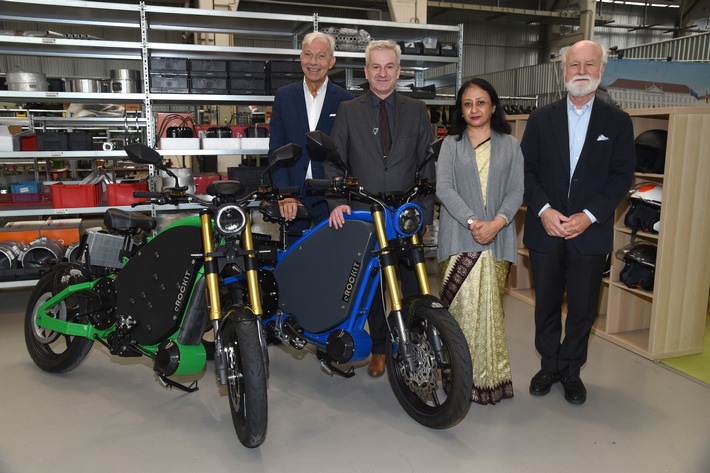 eROCKIT meets India: Diplomatischer Besuch bei Brandenburger e-Mobility Startup