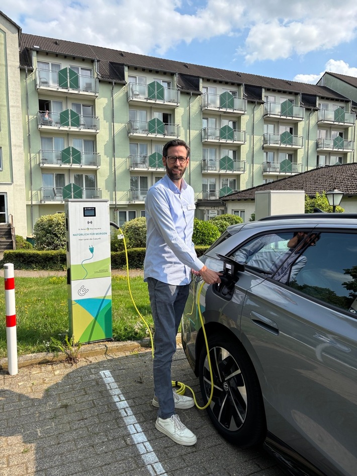 Neue E-Ladesäulen an der Dr. Becker Rhein-Sieg-Klinik