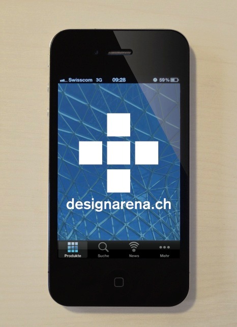Seit einiger Zeit steht das designarena app für&#039;s iPhone und iPad zur Verfügung (BILD)