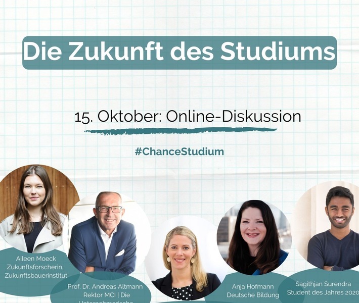 Wie sieht die Zukunft des Studiums aus? / Weiterer Text über ots und www.presseportal.de/nr/126822 / Die Verwendung dieses Bildes ist für redaktionelle Zwecke honorarfrei. Veröffentlichung bitte unter Quellenangabe: "obs/Deutsche Bildung AG"