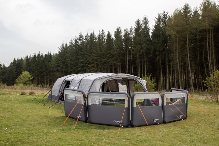 Luft gegen Luft - Windgeschützt campen mit dem AirBeam Modular Windbreak