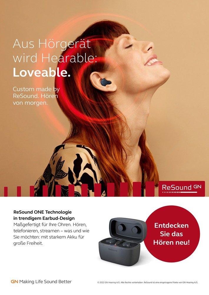„Aus Hörgerät wird Hearable“ - Werbekampagne für neuartiges Hörsystem im Earbud-Design feiert die nachwachsende Hörgeräte-Generation