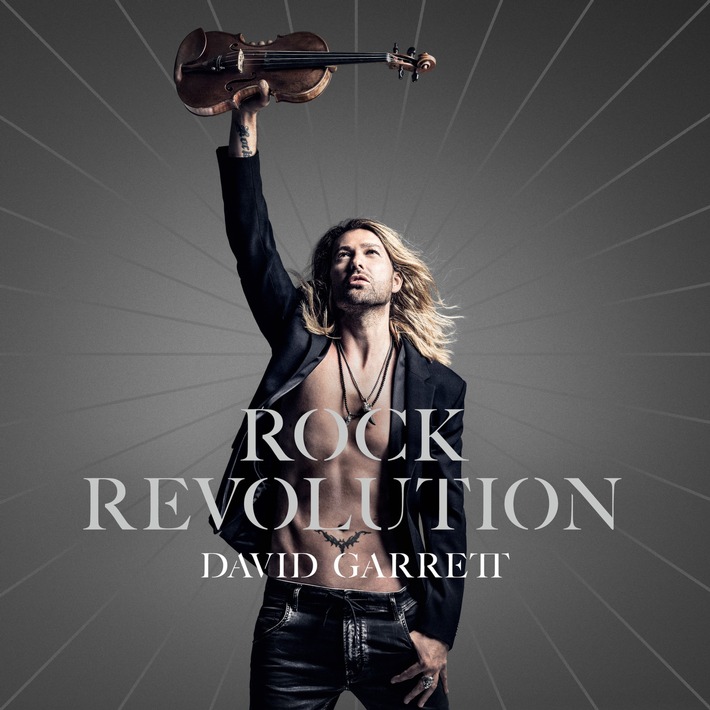 DAVID GARRETT veröffentlicht sein neues Album &quot;ROCK REVOLUTION&quot; am 15. September