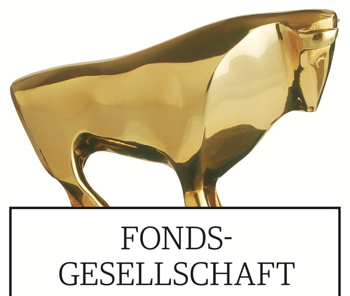 Nachhaltiger Erfolg: J.P. Morgan Asset Management kann sich zum zweiten Mal in Folge über die Auszeichnung mit dem "Goldenen Bullen" freuen. Zusätzlich wurden der Fondsgesellschaft 66 Euro FundAwards für herausragende Fondsqualität in allen Anlageklassen und Anlagezeiträumen verliehen. / J.P. Morgan Asset Management zum zweiten Mal in Folge als "Fondsgesellschaft des Jahres" ausgezeichnet / Weiterer Text über ots und www.presseportal.de/nr/77366 / Die Verwendung dieses Bildes ist für redaktionelle Zwecke unter Beachtung ggf. genannter Nutzungsbedingungen honorarfrei. Veröffentlichung bitte mit Bildrechte-Hinweis.
