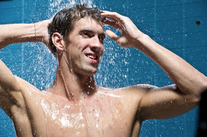 Michael Phelps ist der globale Markenbotschafter für die head&amp;shoulders Kampagne zu den Olympischen Spielen London 2012 (mit Bild)