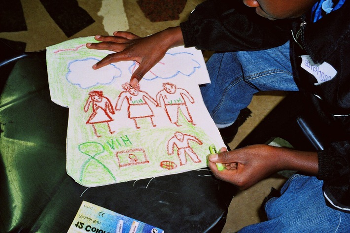 HIV-positive Kinder in Südafrika