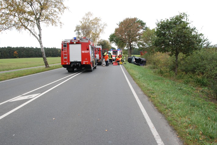 POL-CE: Schwerer Verkehrsunfall vor Eschede