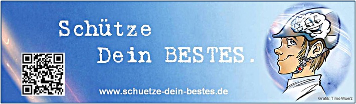 POL-RT: Landesweite Radhelmkampagne &quot;Schütze Dein BESTES&quot; macht Halt in Plochingen - Einladung der Medien