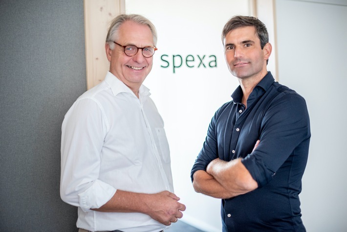 Marc Sommer (li) und Wolfgang Köning (re), Geschäftsführer der Spexa GmbH und Entwickler des Business Health Index (BHI ®) / Weiterer Text über ots und www.presseportal.de/nr/165083 / Die Verwendung dieses Bildes ist für redaktionelle Zwecke unter Beachtung ggf. genannter Nutzungsbedingungen honorarfrei. Veröffentlichung bitte mit Bildrechte-Hinweis.