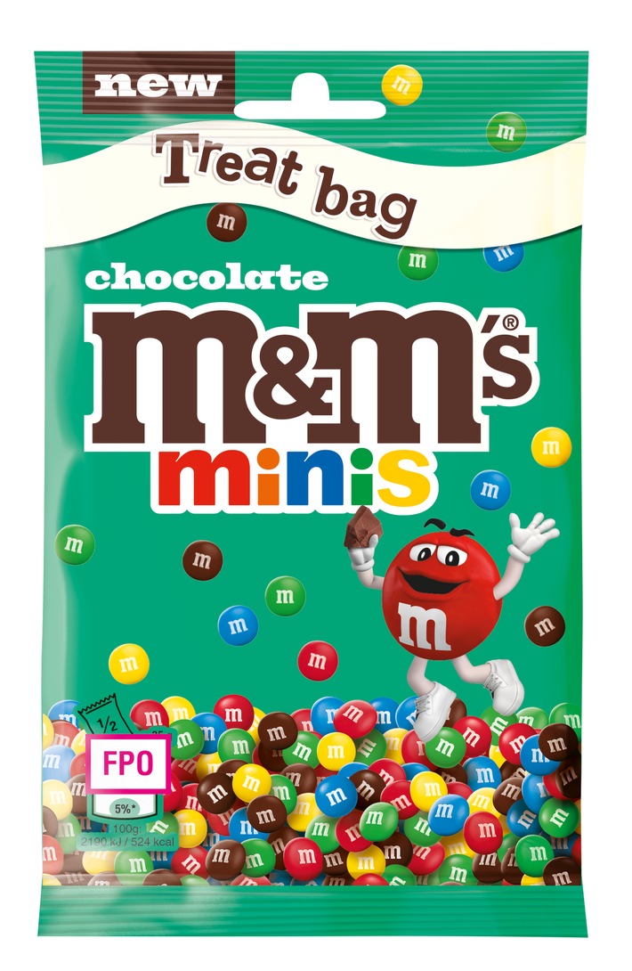The new M&amp;M&#039;s Minis: Big fun in a small format