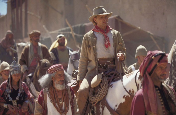 Höllenritt: Viggo Mortensen in "Hidalgo" auf ProSieben