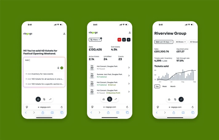 viagogo stellt KI-gestütztes Tool für Künstler, Teams und Veranstalter vor: viagogo Distribution Manager ermöglicht Rechteinhabern den direkten Zugang zu mehr als 125 Millionen Fans weltweit