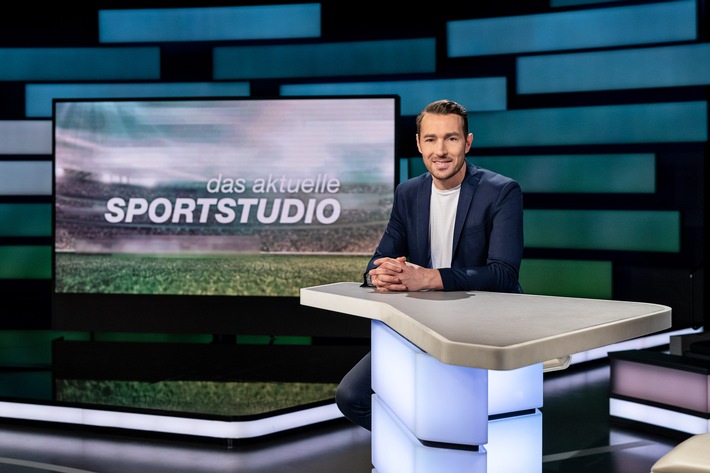 Markus Anfang und Anna-Lena Forster im "aktuellen sportstudio" des ZDF