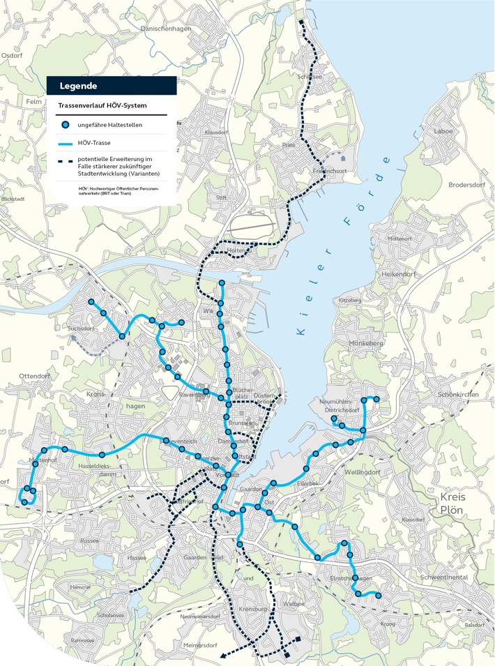 Eine Tram für Kiel - Stadt folgt Rambolls Empfehlungen