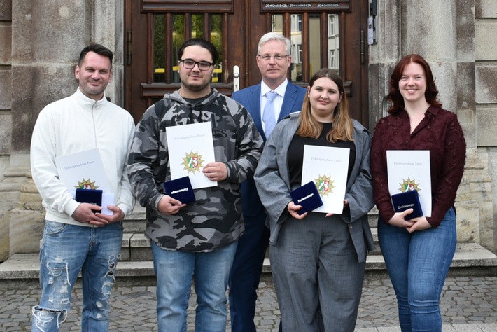 POL-E: Essen/Mülheim an der Ruhr: Polizeipräsident verleiht Preis für Zivilcourage