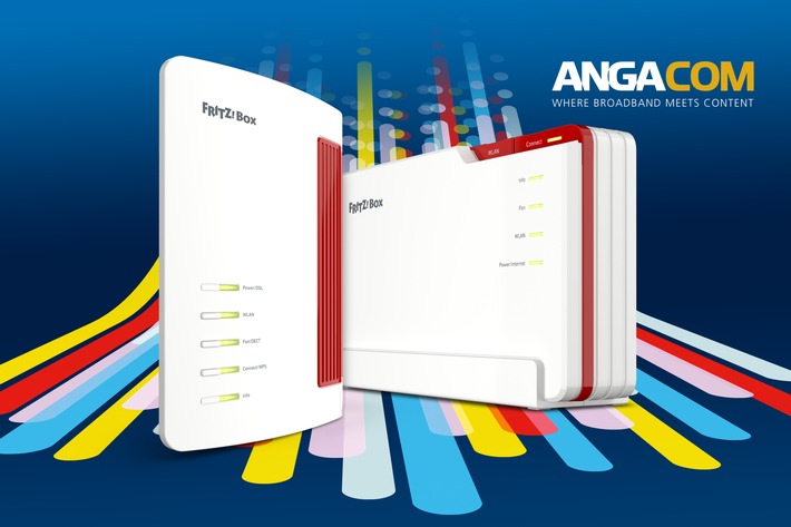 10G Glasfaser, DSL, Wi-Fi 7 - FRITZ!-Premieren auf der ANGA COM