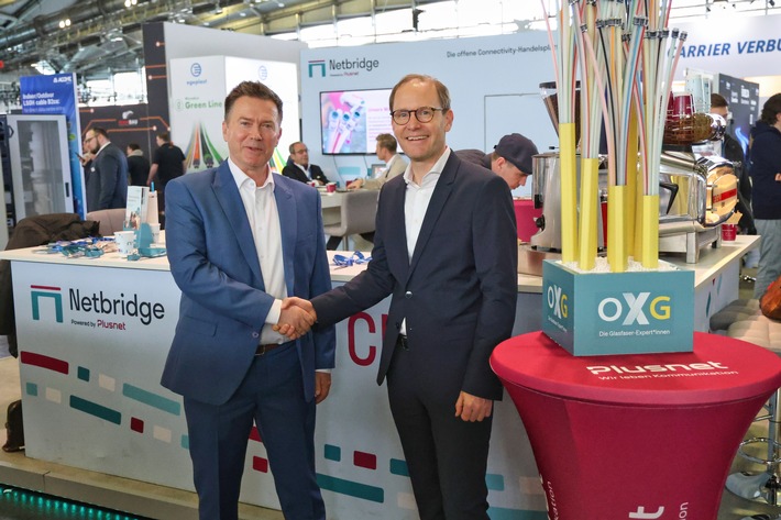 Glasfaservermarktung: Plusnet und OXG vereinbaren Netzkooperation