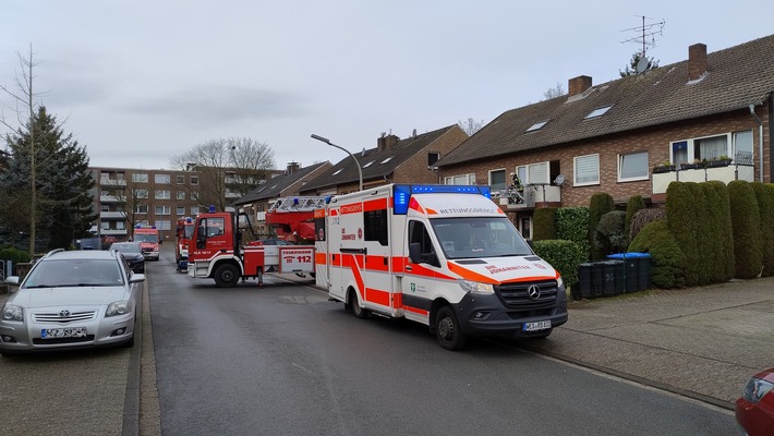 FW-Schermbeck: Unterstützung Rettungsdienst