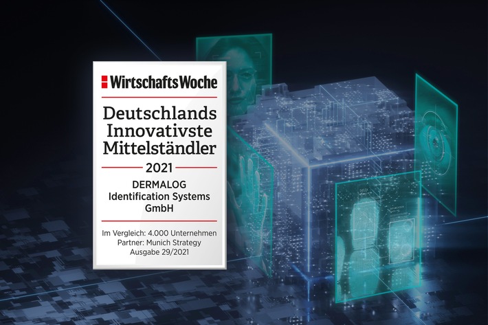 DERMALOG gehört zu den 20 innovativsten deutschen Mittelständlern