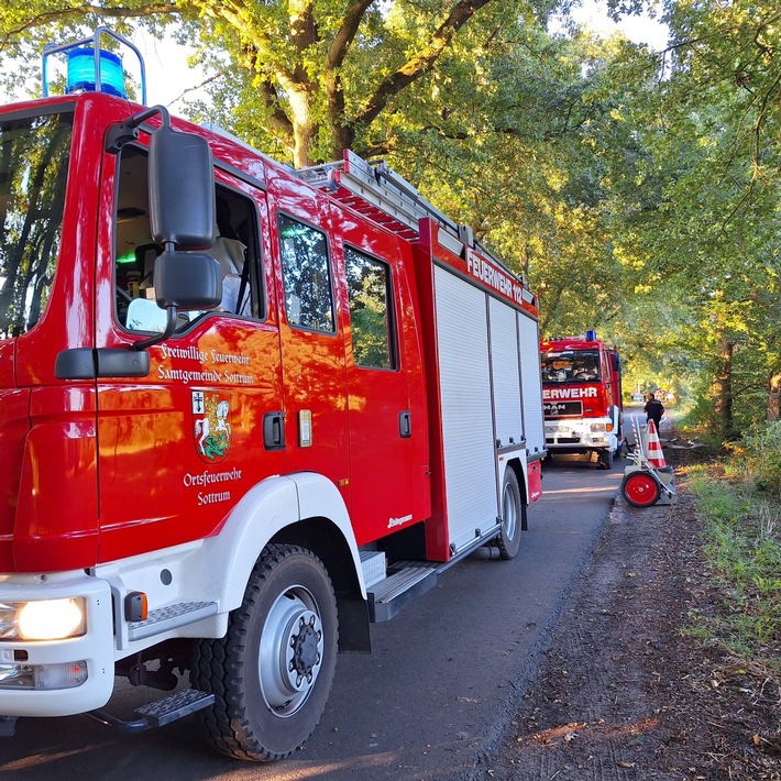 FW-ROW: Alarmübung des Zuges West: Einsatzübung und Stuckenborstel erfolgreich durchgeführt
