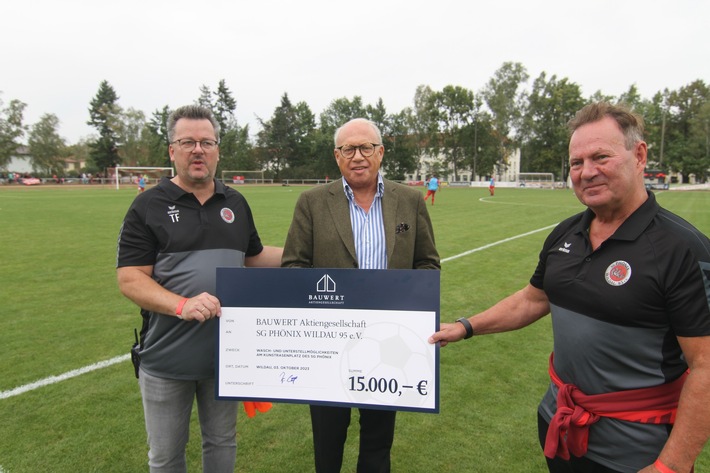 BAUWERT unterstützt SG Phönix Wildau 95 e.V. mit 15.000 Euro