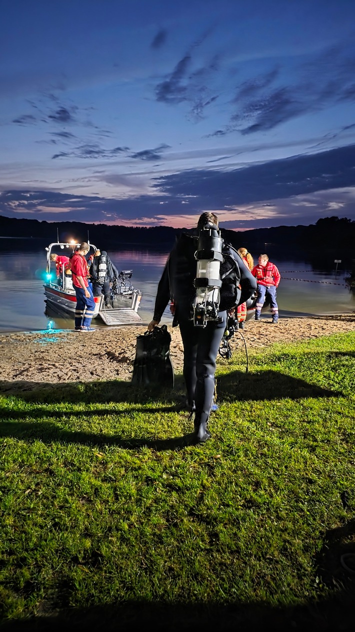 FW-SE: Vermisste Person im Mözener See
