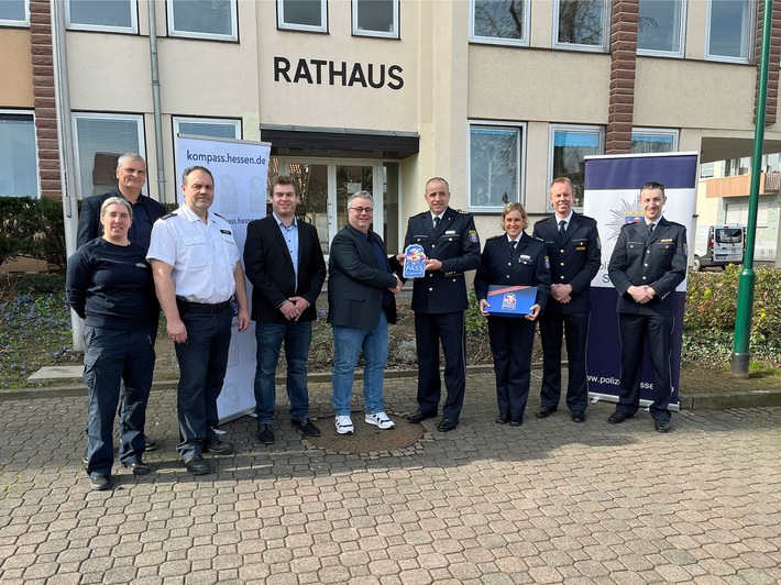 POL-DA: Münster: Polizeipräsident Björn Gutzeit begrüßt Münster als 15. Kommune im Landkreis Darmstadt-Dieburg in der Sicherheitsinitiative KOMPASS