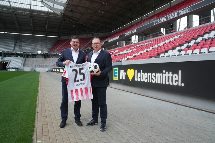 Presse-Information: Edeka Südwest wird neuer Exklusivpartner des SC Freiburg