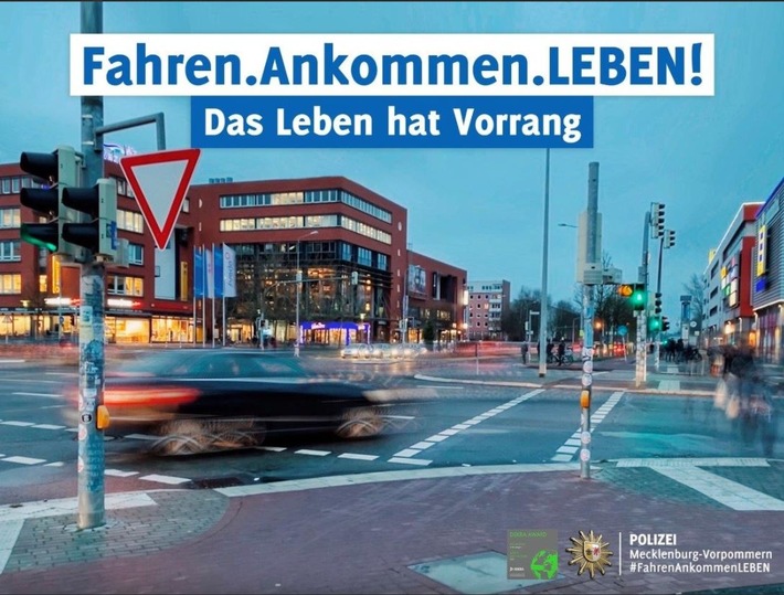 POL-HRO: Start der Verkehrskontrollen "Fahren.Ankommen.LEBEN!" mit den Schwerpunkten Vorfahrt und Vorrang