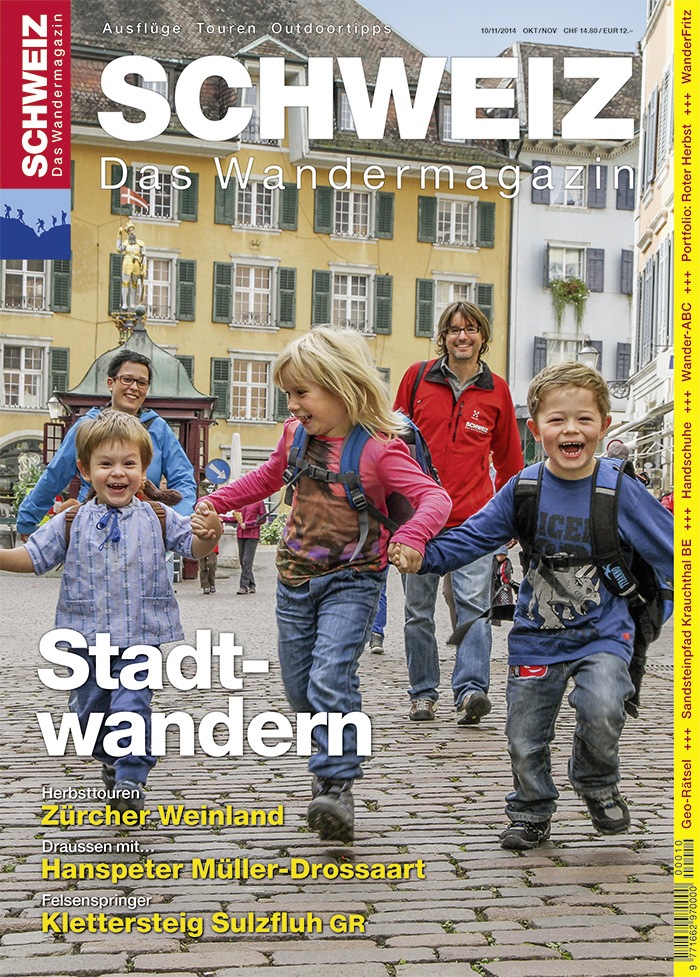 Wandermagazin SCHWEIZ: Lust auf Stadt (BILD)