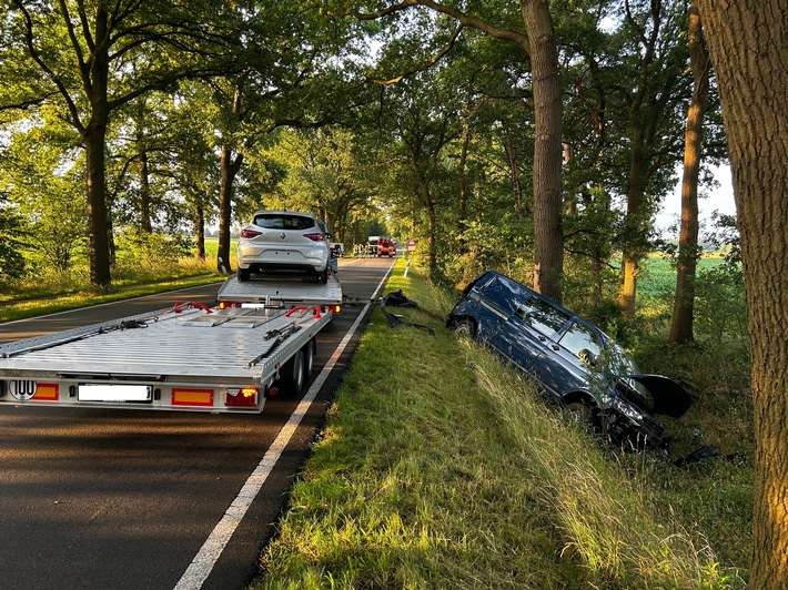 FW-ROW: Schwerer Unfall auf der B71