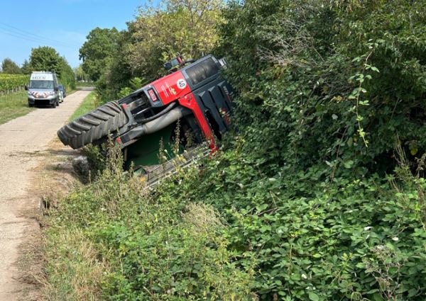 POL-PDLD: Kirrweiler - Von der Fahrbahn abgekommen