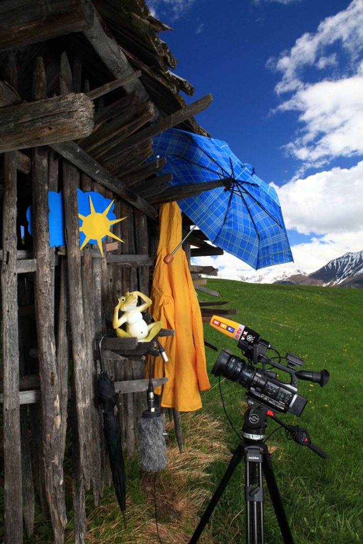 Europas geballte TV-Wetterkompetenz pilgert nach Tirol - BILD