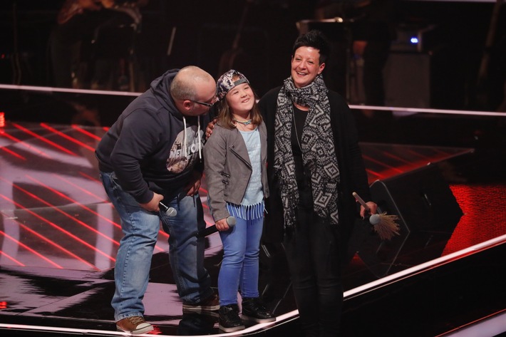 Musikalische Familie: Pias Eltern rocken die &quot;The Voice Kids&quot;-Bühne