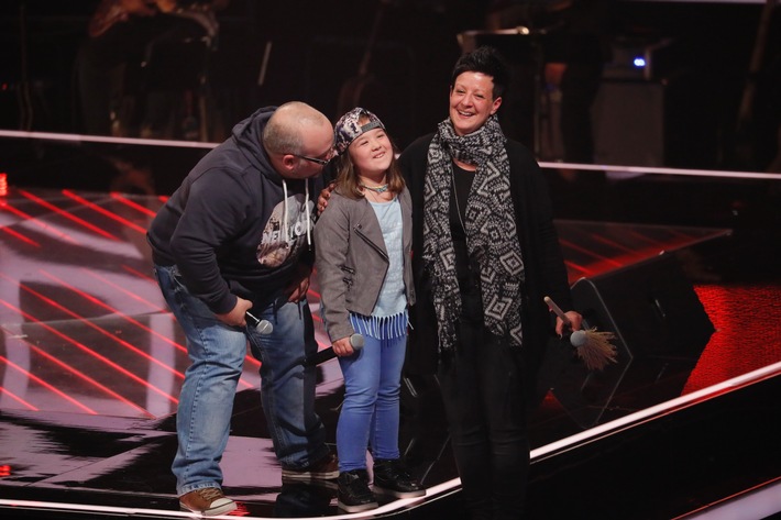 Musikalische Familie: Pias Eltern rocken die "The Voice Kids"-Bühne