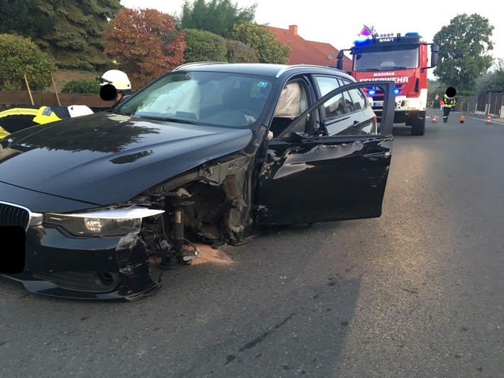 POL-PDNW: Verkehrsunfall aufgrund überhöhter Geschwindigkeit