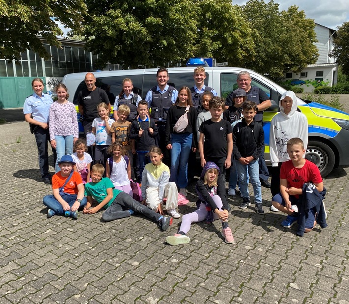 POL-MA: Sinsheim/Rhein-Neckar-Kreis: Kinderferienspaß beim Polizeirevier Sinsheim