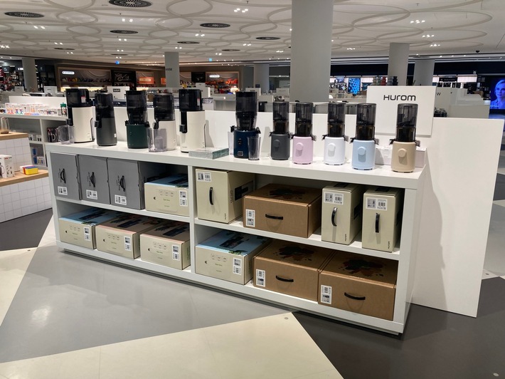 Luxus trifft Innovation: Hurom eröffnet Stand in Berlins KaDeWe