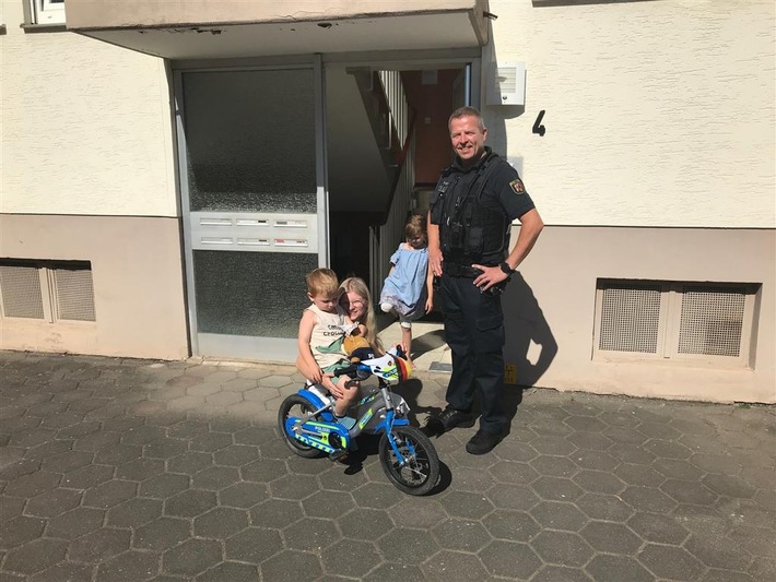 POL-PPKO: Diebstahl eines &quot;Polizeikinderfahrrades&quot; schnell aufgeklärt...