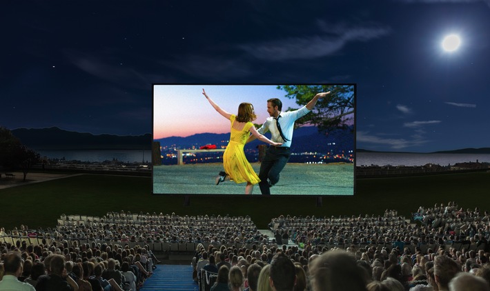 Allianz Cinema, le plus grand cinéma en plein air de Suisse s