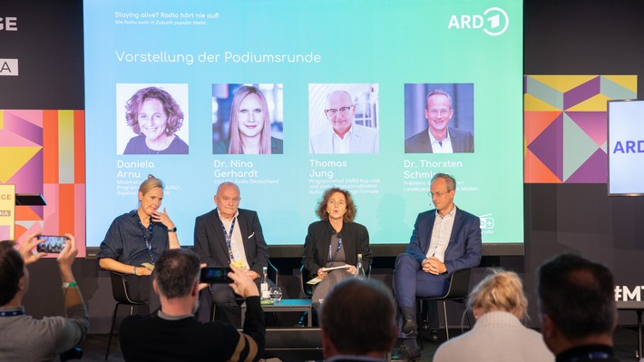 Radio mit Zukunft: ARD Audio-Panel auf den Medientagen in München