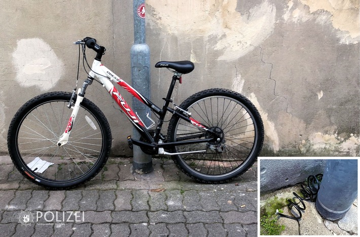 POL-PPWP: Schloss geknackt - Fahrrad weg