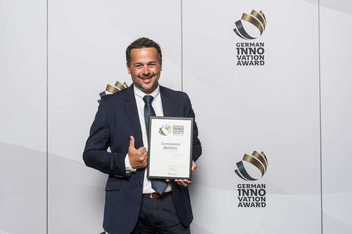 Der Preis, der Innovation sichtbar macht / Der German Innovation Award &#039;18 in der Kategorie Excellence in Business to Consumer geht an Greenstorm Mobility